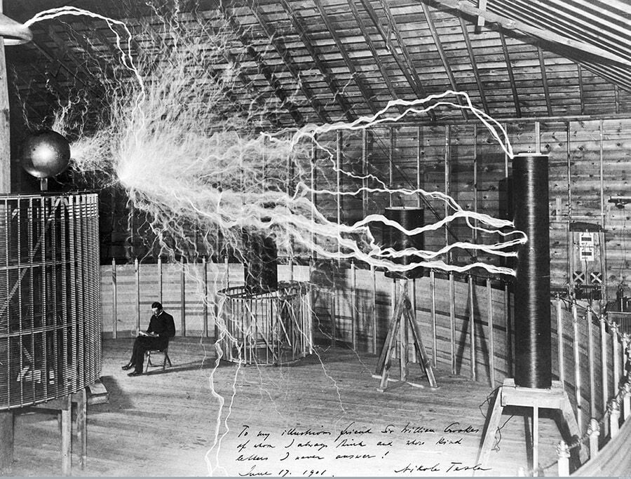 Tesla's experiments